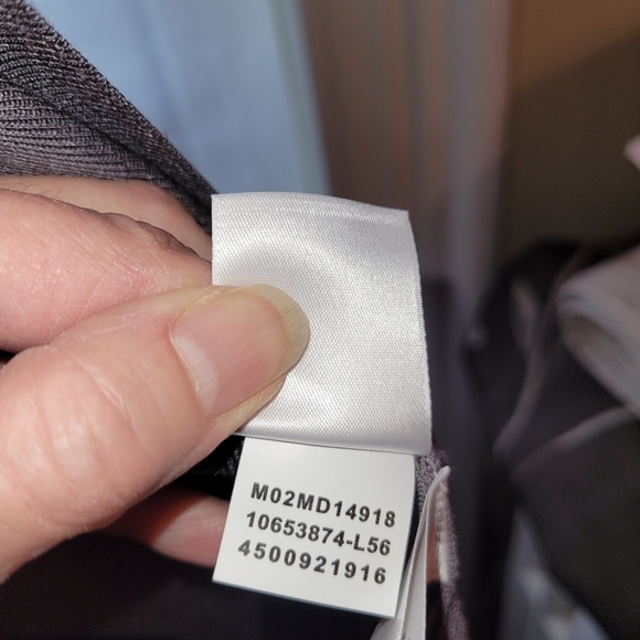 Anne Klein Open Front Knit Grey Duster M PRICE LOWERED - Picture 9 of 10